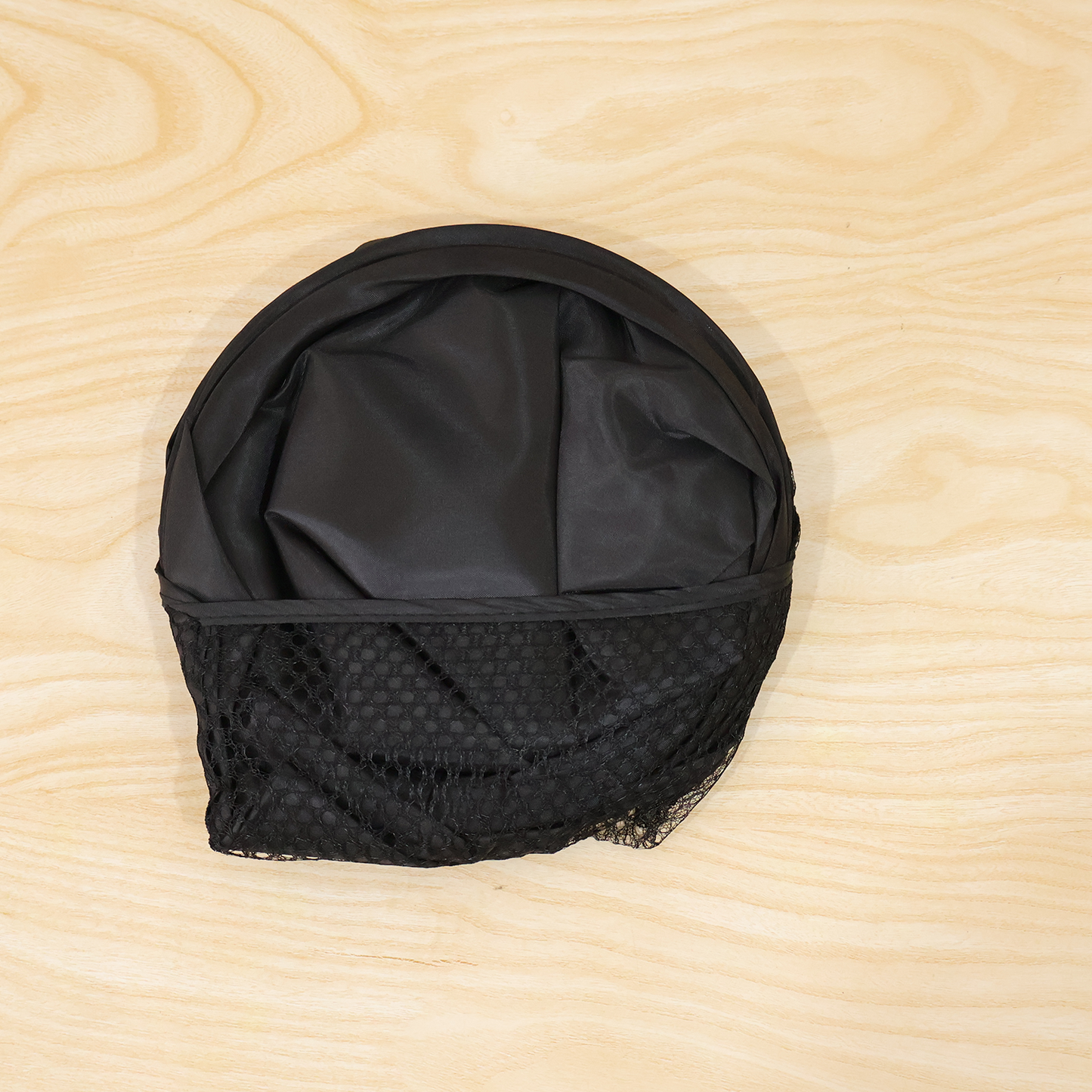 Wukusy premium foldable laundry basket made of solid fabric, 37x37x60cm, with handles for easy carrying and storage.