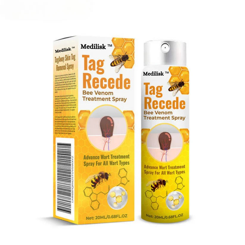Pack of two 1361 Tag Recede stretch marks and scar creams, natural skincare oils for skin rejuvenation and scar reduction.