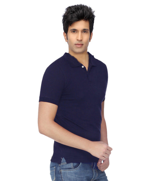 Men's multicolor cotton blend half-sleeve polo T-shirts from Ketex, pack of 2, casual and comfortable men's T-shirts.