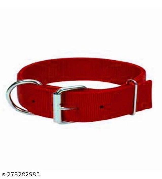 Multicolor nylon dog collar with 0.75mm thickness, designed as a neck belt for small dogs, from the 15929 pet beds brand.