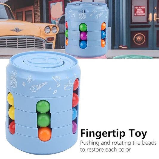 Multicolor stress relief finger toy for kids, promotes flexibility, logical thinking, and spatial imagination as a musical toy accessory.