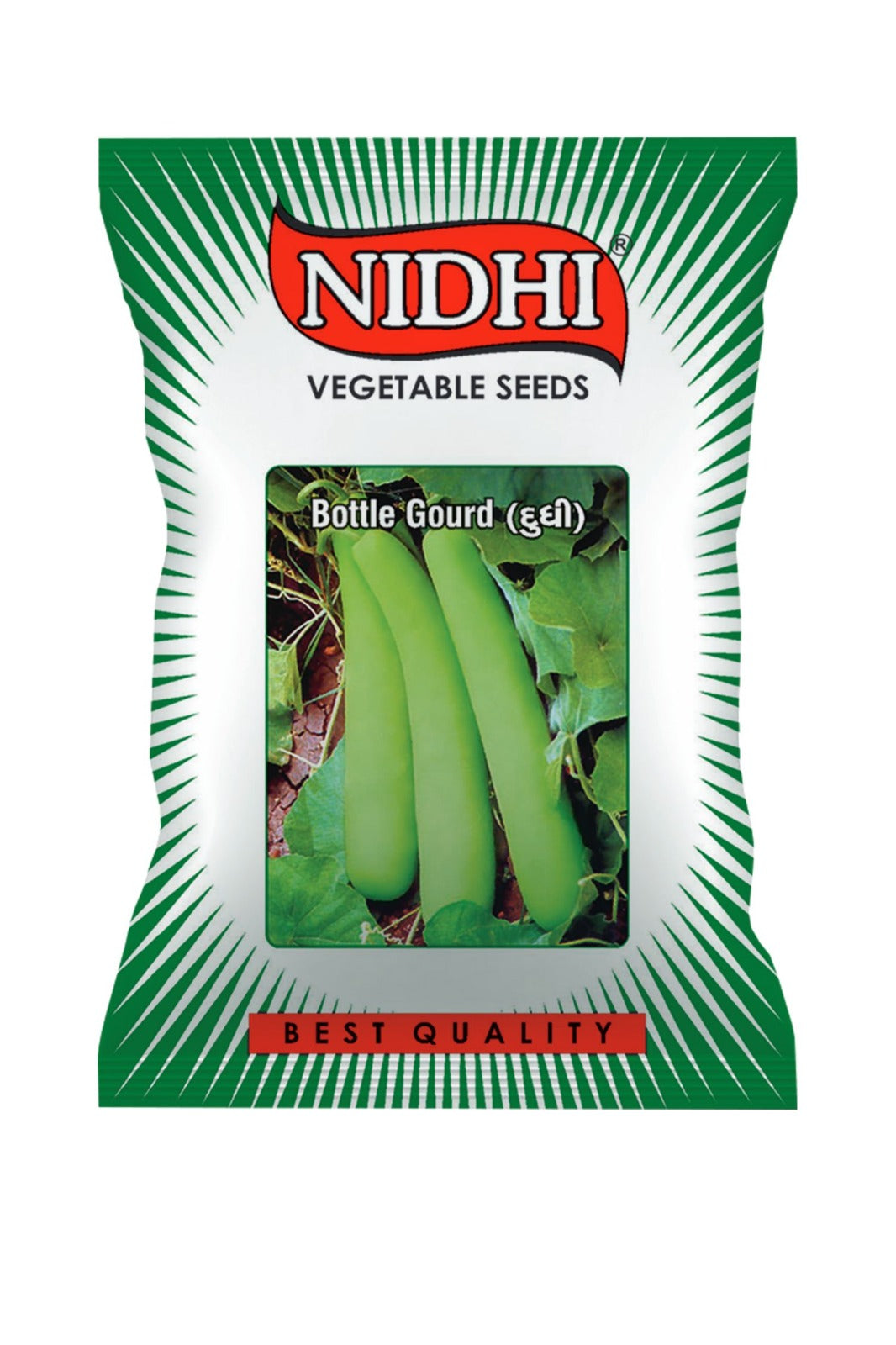 Vegetable seeds from brand 18605 in a bottle guard variety, ideal for home, terrace, and kitchen gardening.