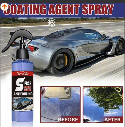 Two 18277 motorcycle spray cans of car coating spray for automobile glass protection, shown in the image.