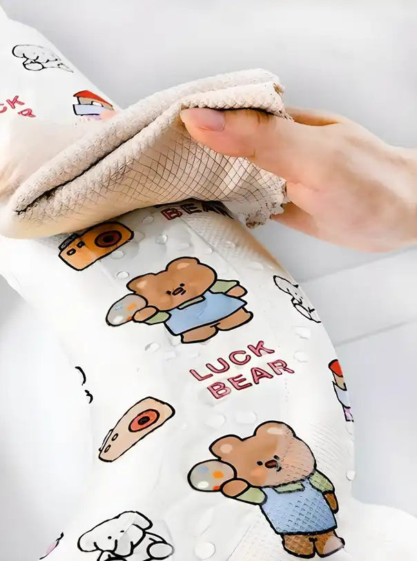 Waterproof toilet mat cover from 19378, universal all-season pillow cover with soft, cushioned surface for comfort.