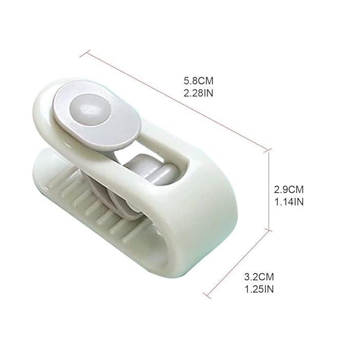 Set of 8 bedsheet holder clips from 19378, kitchen tool set designed to keep bedsheets secure and wrinkle-free.