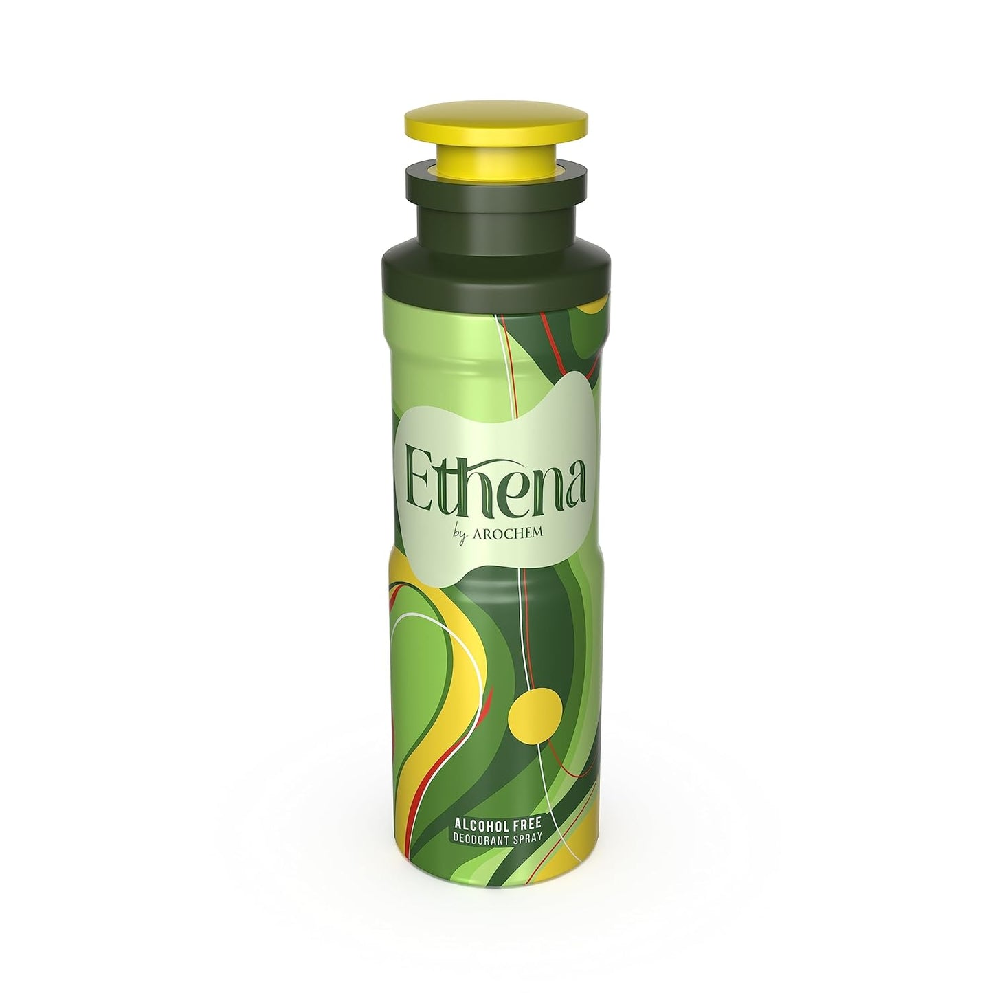 Set of three Ethena alcohol-free deodorant sprays and 9ml pure perfumes in 6255 brand packaging.