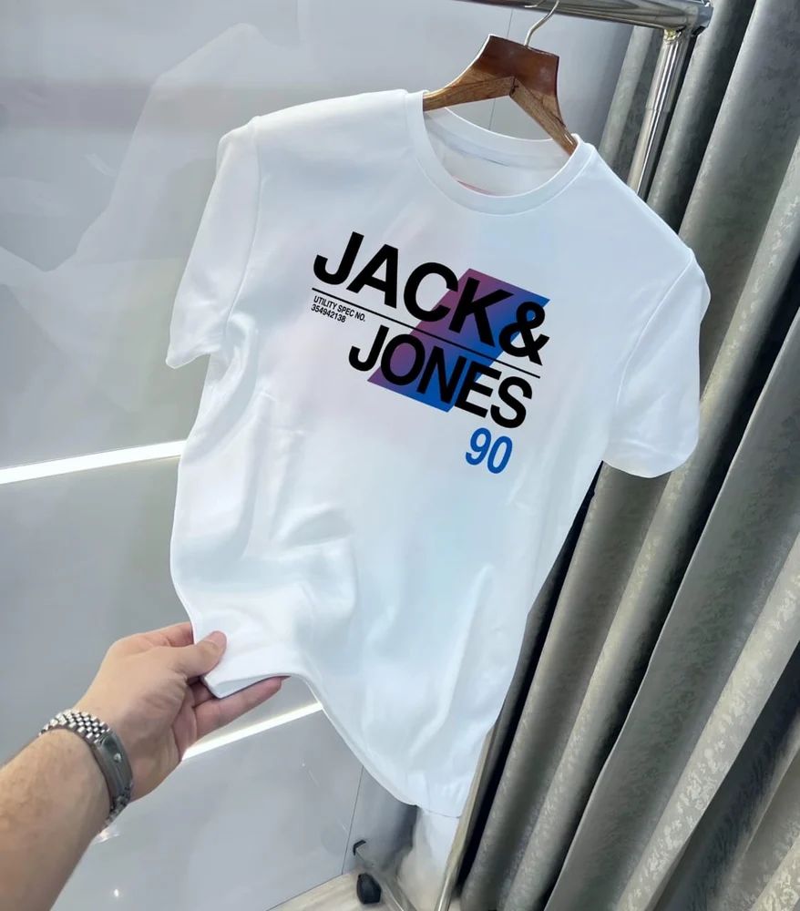 Mens T-shirt from brand 18537 featuring a comfortable fit, casual design, and short sleeves, displayed on a neutral background.