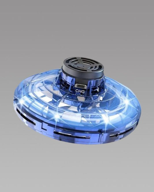 Colorful Magic Flying Orb Spinner outdoor electronic toy by 19202, showcasing the vibrant spinning orb in motion.