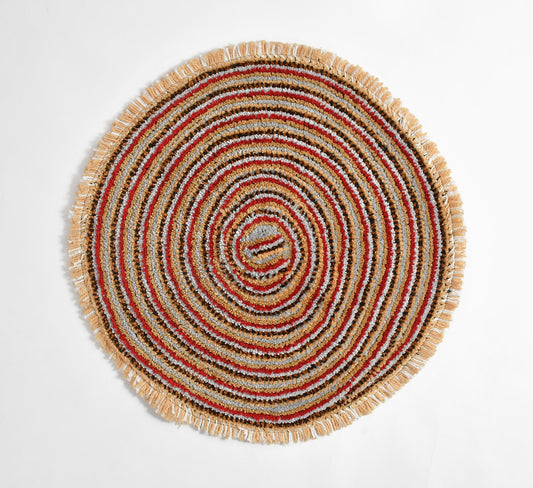 Red microfiber doormats with anti-skid backing, washable and soft, 40x60cm, pack of 2, ideal for bathroom or entryway use.