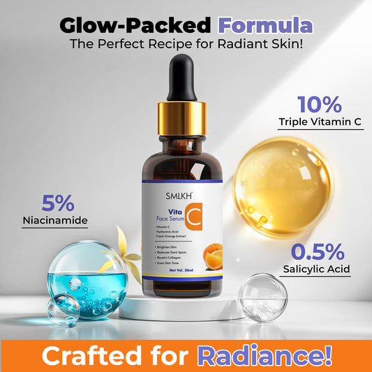 20028 Vitamin C Serum for dark spots, 30ml bottle, brightening skincare cream for dark spot correction.