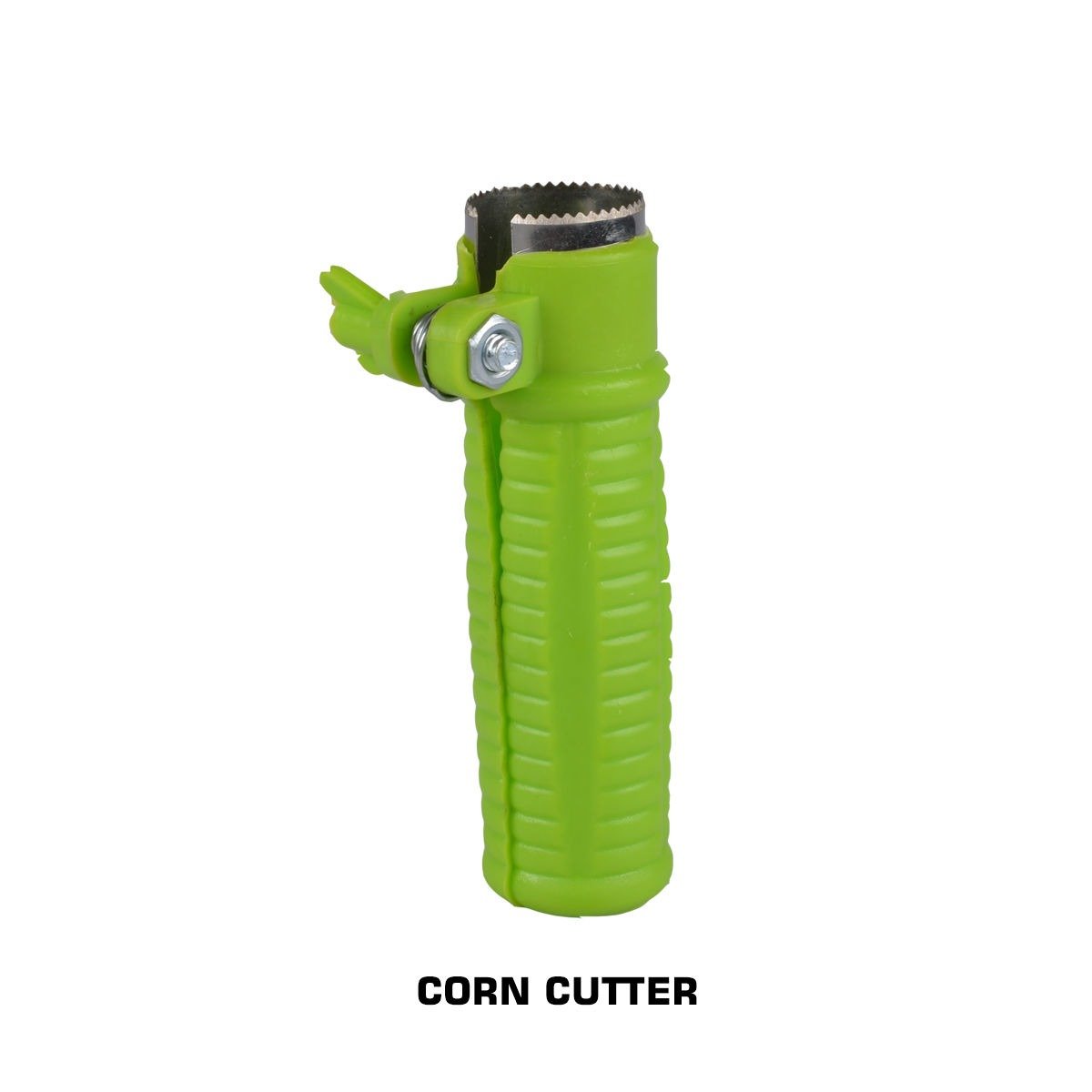 Wukusy 2048 plastic corn cutter stripper with stainless steel blades, kitchen tool for removing corn kernels efficiently