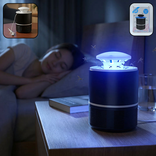 Wukusy USB-powered UV mosquito killer lamp, compact device with UV light to attract and eliminate mosquitoes.