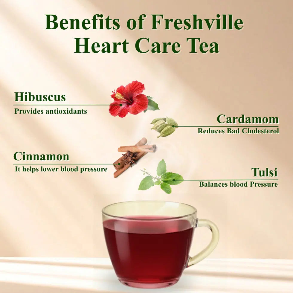 Freshville Hibiscus Tea in a 100g tea pot from brand 34136, showcasing vibrant hibiscus tea leaves and packaging.