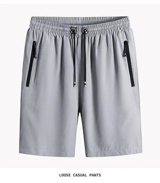Set of four men's stretchable cotton shorts from 34751, featuring comfortable casual design and versatile style in various colors.