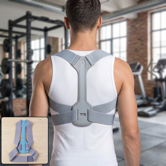 Wukusy adjustable back posture corrector support belt, large size, designed to improve posture and provide back support.