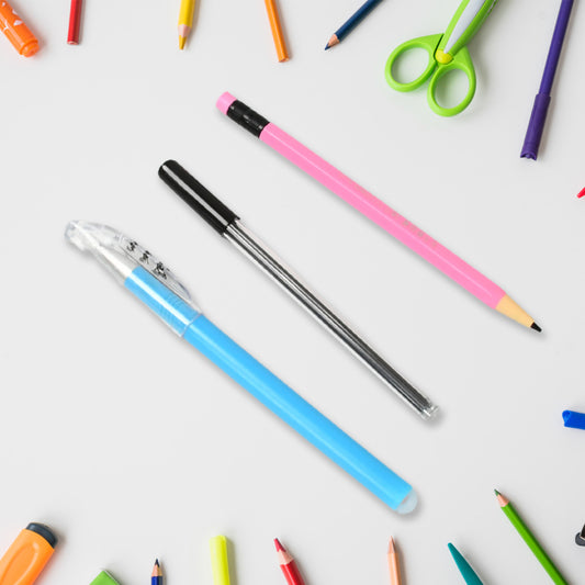 Wukusy Smart Pencil mechanical pencil with auto feeding, sleek office design, no clicking, and lead break prevention.