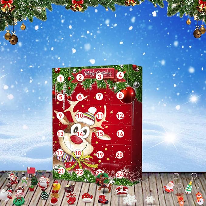 Red Christmas tree building set with rotation and music, toy gift from 4485, ideal for holiday decorations and creative play.