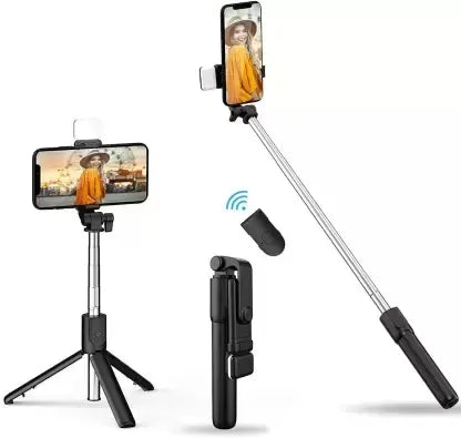 4485 selfie stick extending with phone holder, lightweight and portable for capturing selfies and group photos.