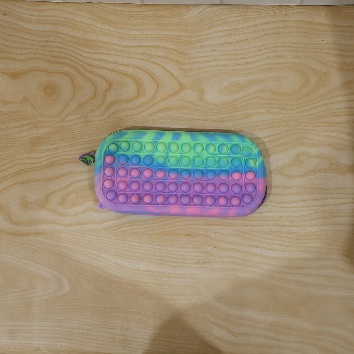Pop It Silicone Pencil Pouch Fun Stress-relief Fidget Toy