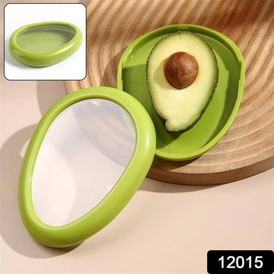 Green oval-shaped vegetable container by Wukusy, a premium fruits and vegetables saver keeper for fresh storage.