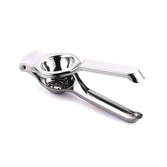 Wukusy stainless steel lemon squeezer kitchen tool with ergonomic handle and durable design for easy citrus juice extraction.