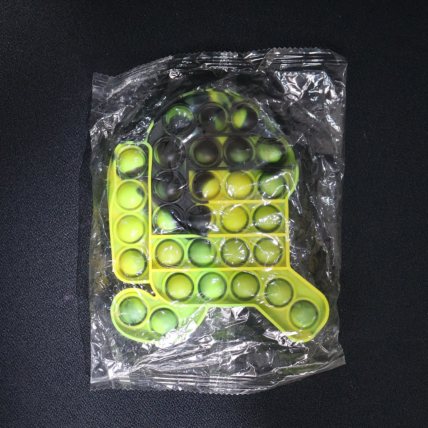 Wukusy premium astronaut silicone Pop It fidget toy with colorful bubbles, designed for stress relief and sensory fun.