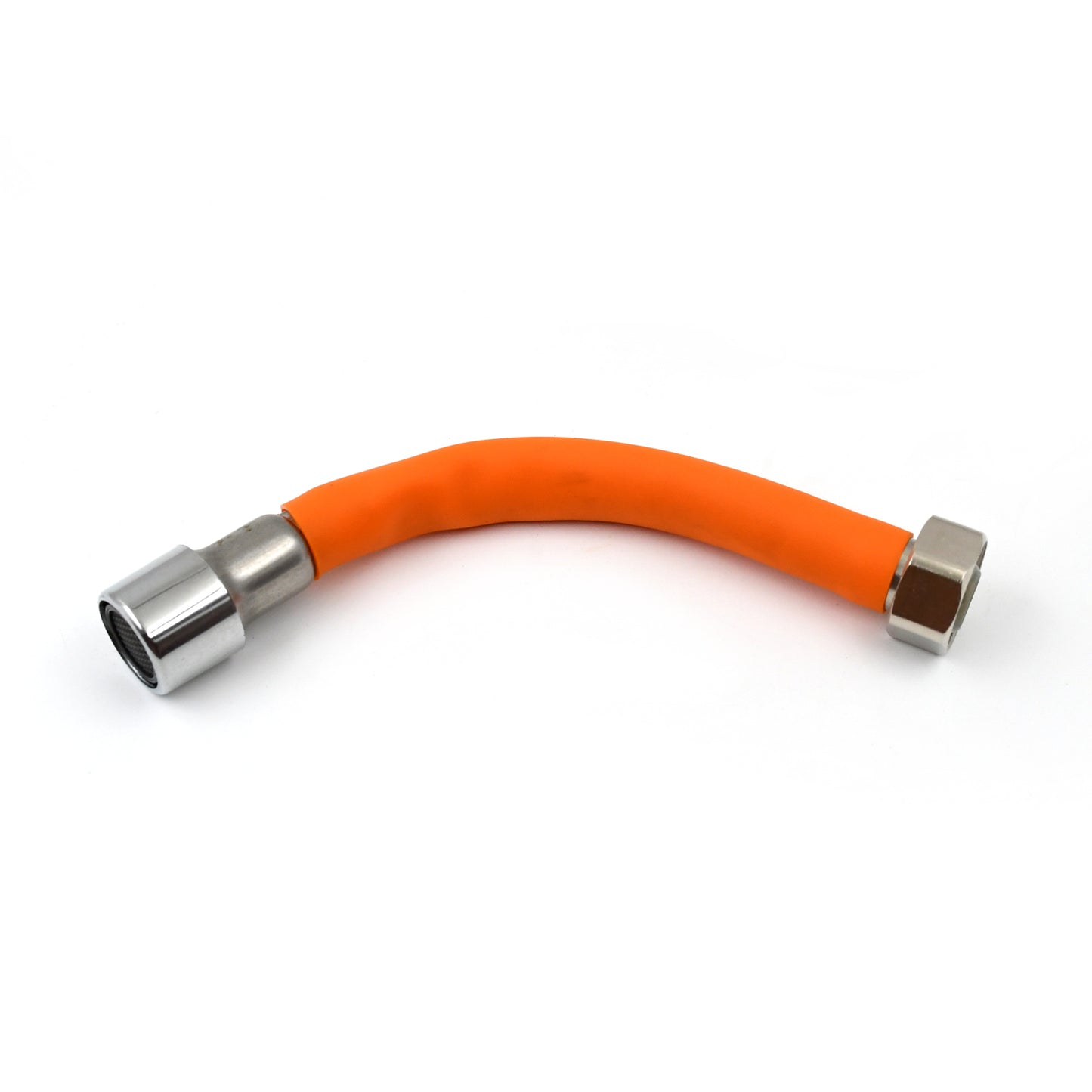 Wukusy flexible water tap extender with adjustable 18cm foaming extension tube and connector, suitable for kitchen sinks.