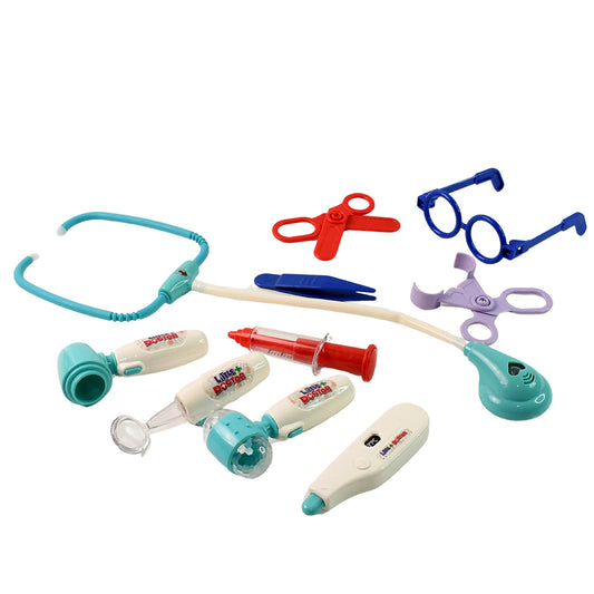 Wukusy Aditi Premium Doctor Kit toy set for kids with 10 medical role play tools and accessories for imaginative play