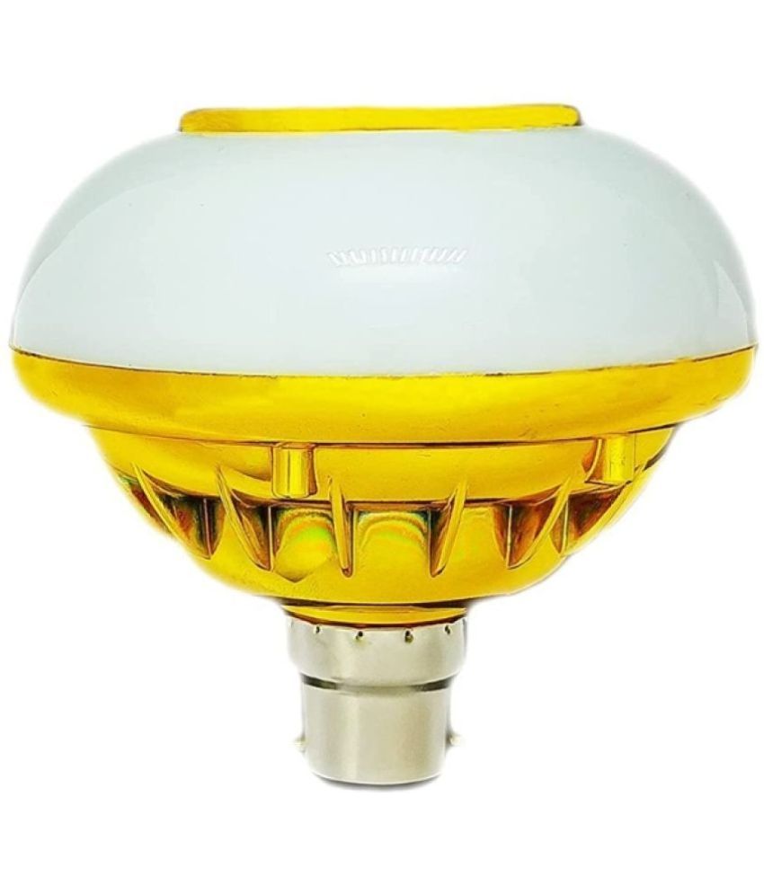 Multicolor Bluetooth speaker night light bulb by 8354 with remote control, combining ambient lighting and music playback.