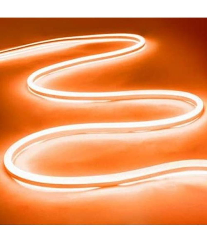 Orange Charkee Bluetooth speaker night light with remote, combines a music bulb and night light in a modern design.