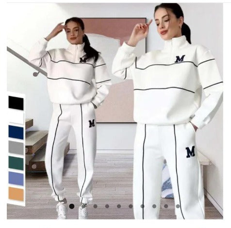 Drpshippr lounge sets track suit for home and casual wear, featuring comfortable fabric and stylish design.