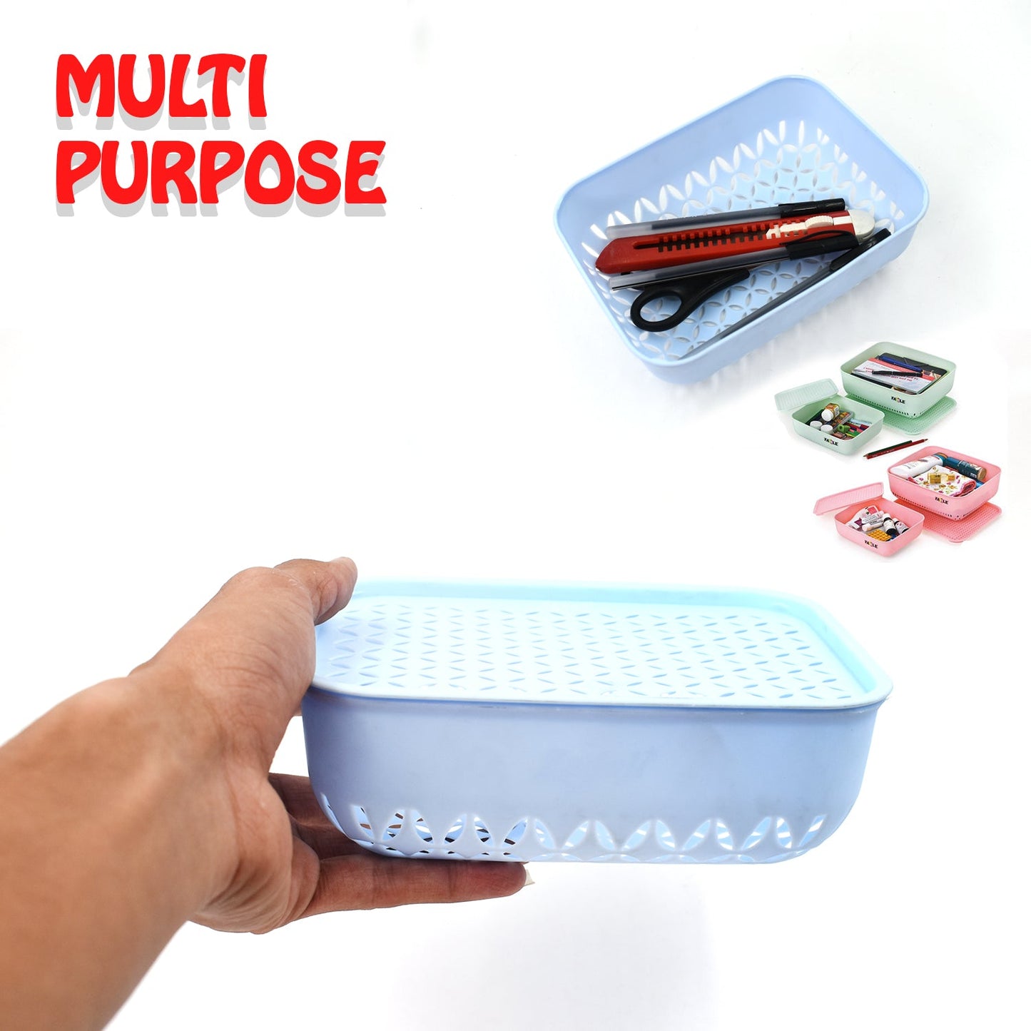 Wukusy Kothmir basket for holding fruits and vegetables, versatile household storage basket with woven design.