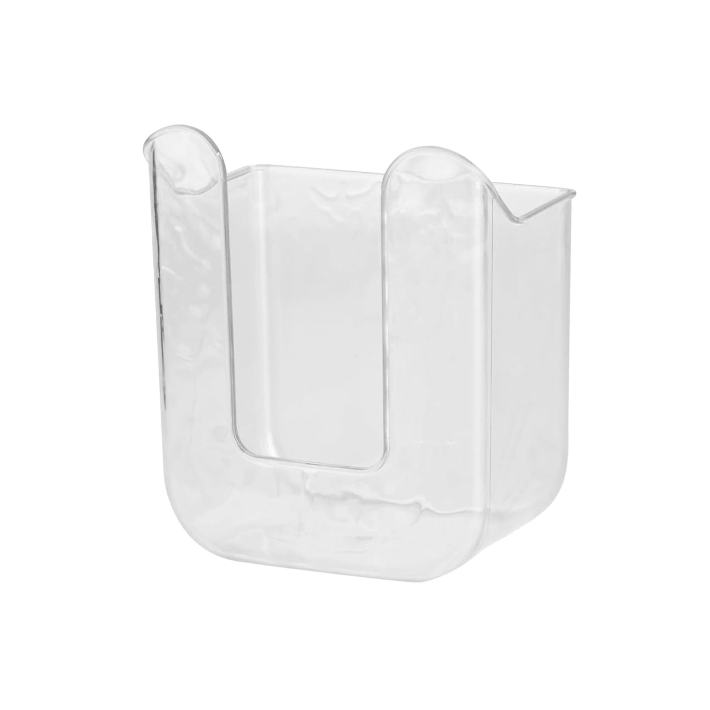 Wukusy tissue napkin dispenser holder in sleek black design, perfect for home or bathroom use.