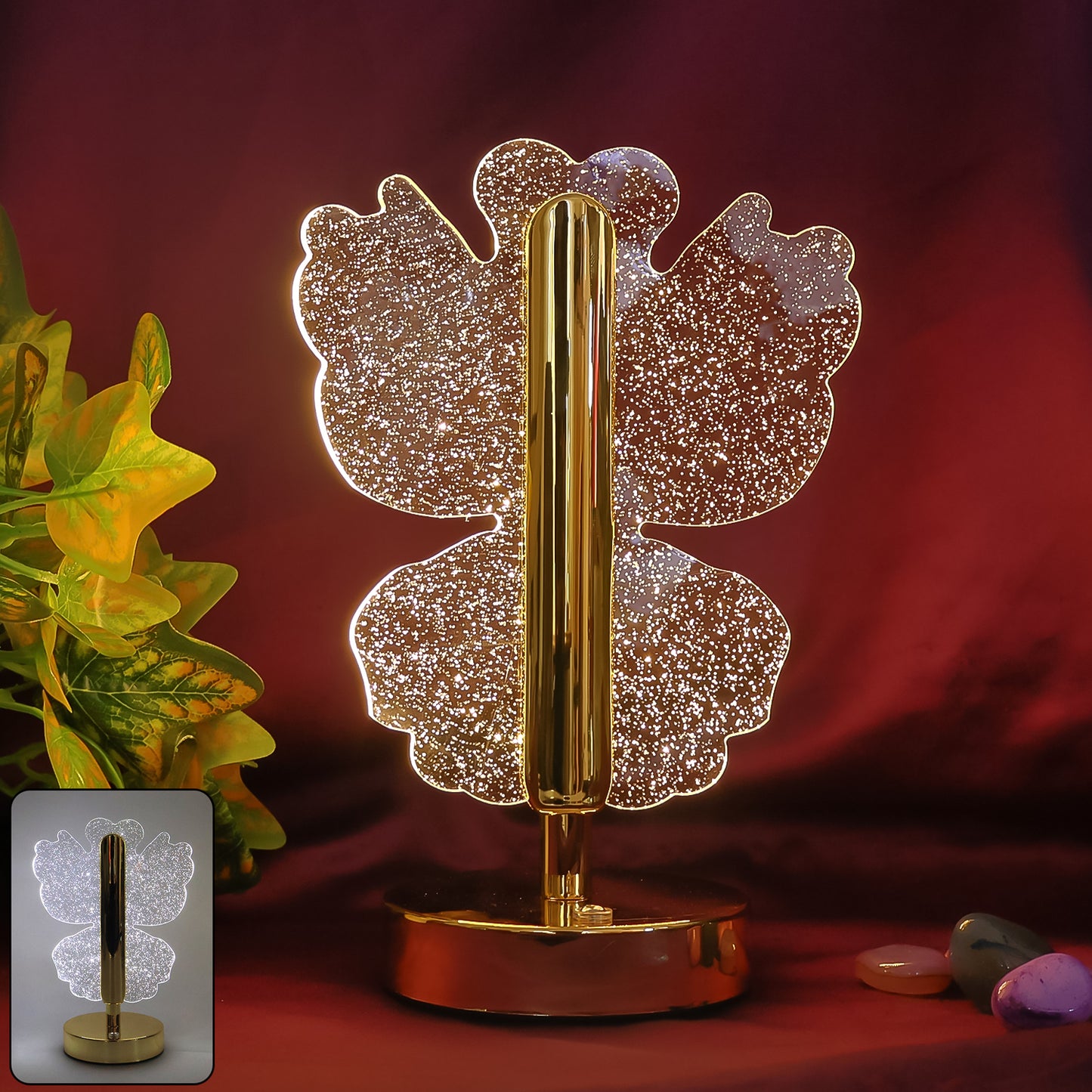 Elegant luxury crystal table lamp by Wukusy, featuring a crystal base and shade, perfect for sophisticated home decor.
