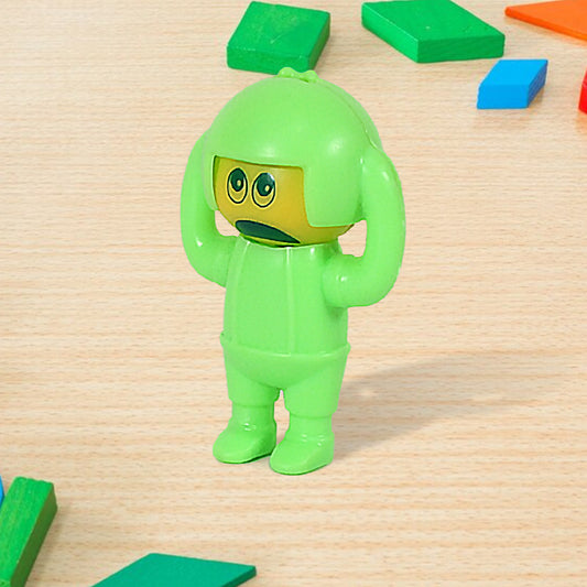 Wukusy cute face expression changer toy for kids, colorful plastic toy with adjustable facial expressions and playful design