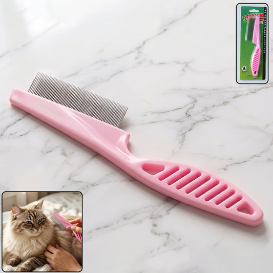 Wukusy pet dog hair removal grooming comb for shedding fur, designed for effective cleaning and fur removal from dogs