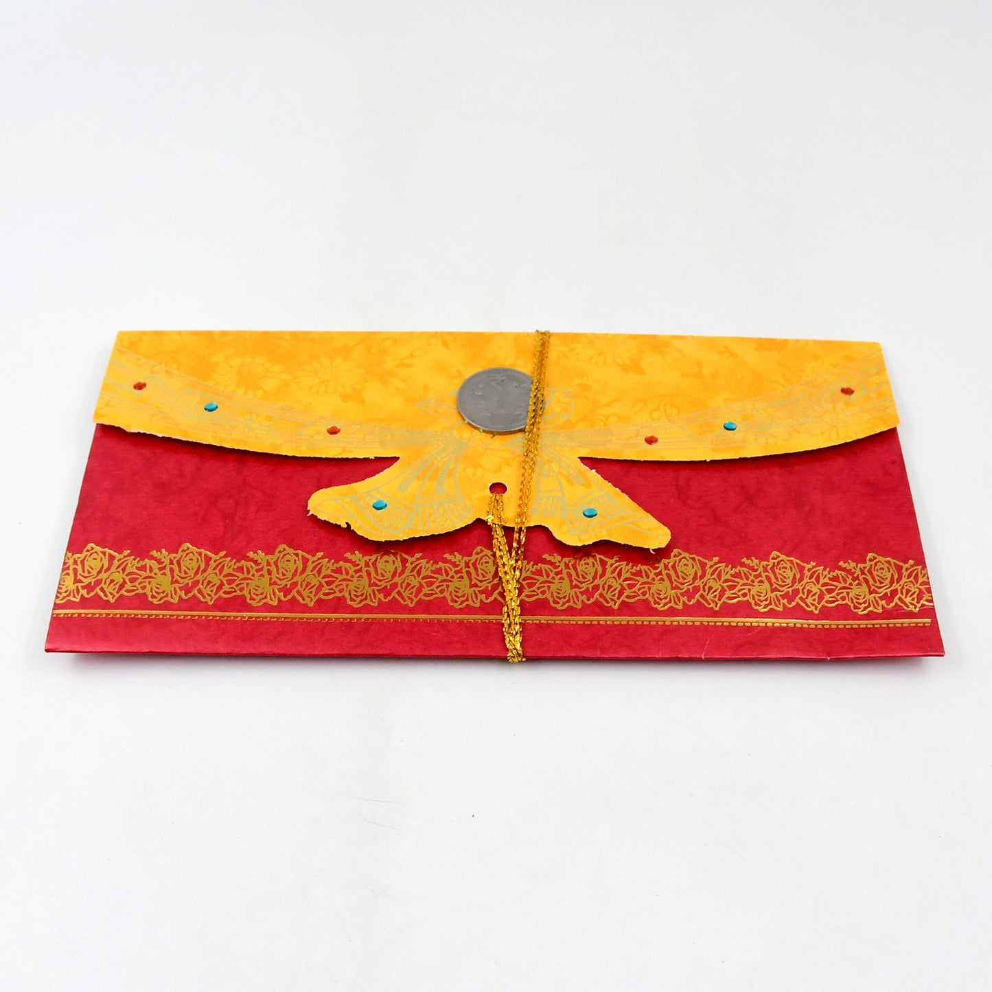 Multicolour wedding gift card cover by Wukusy, designed for home improvement-themed gift packaging, featuring vibrant colors.