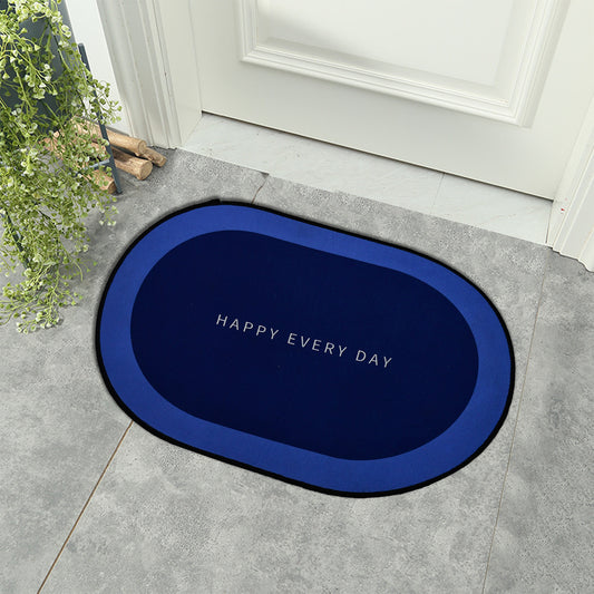 Wukusy 4988 Super Absorbent Bath Mat with soft, slip-resistant surface and instant drying, ideal for bathroom floors and doorways.