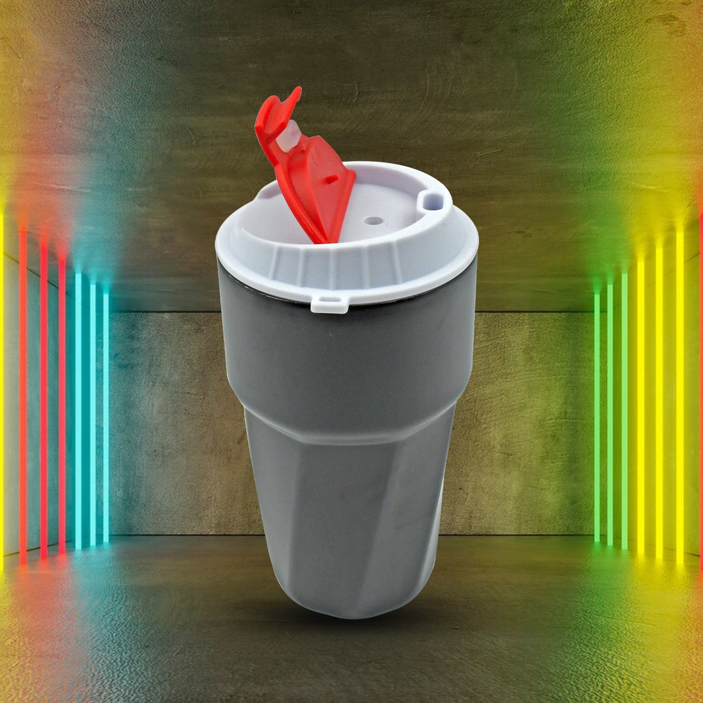 Wukusy stainless steel vacuum insulated travel mug with lid for coffee or tea, ideal for outdoor, travel, or home use.
