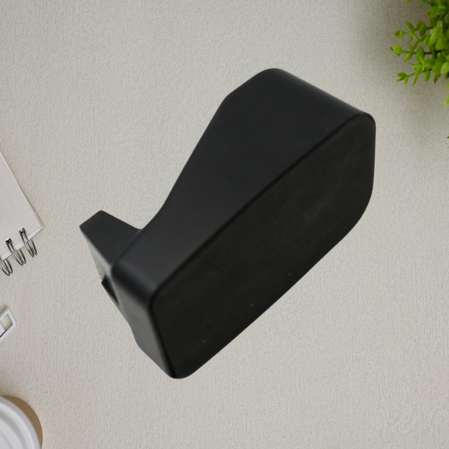 Wukusy plastic tape dispenser cutter for home office use, with a compact design for stationary and packaging tape.