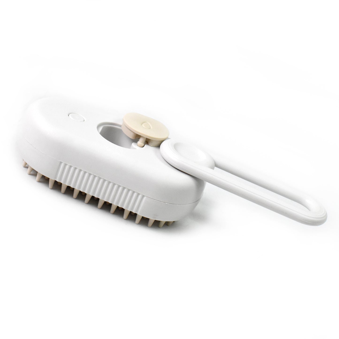 Wukusy electric spray handle massage brush for hair removal, featuring steam function and ergonomic design for skin care.