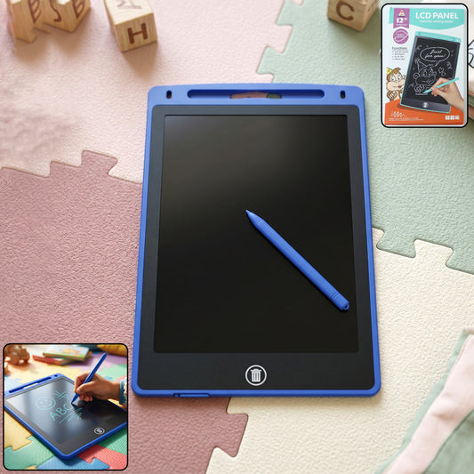Wukusy 10.5-inch LCD writing tablet digital drawing pad with stylus for sketching and note-taking on a white background.