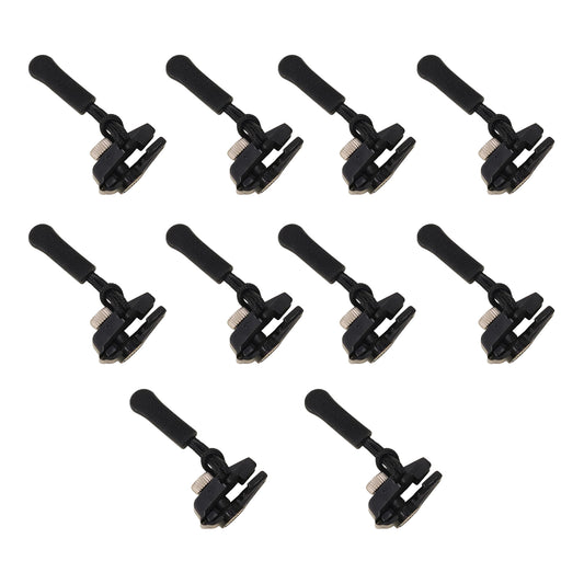 Set of 10 portable universal detachable zipper sliders by Wukusy, suitable for home improvement and repair projects.