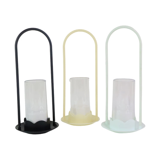 Six Wukusy flameless LED candles with big wind light style decorative design for home decor.
