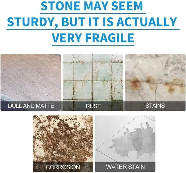Set of two 200 ml Stone Crystal Plating Agents cleaning sets from 1361, featuring bottles of crystal cleaning solution.