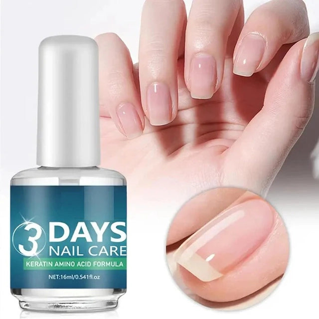 High-gloss quick-dry nail oil by 35697 showing a sleek nail care bottle with a shiny finish, perfect for salon-quality shine.