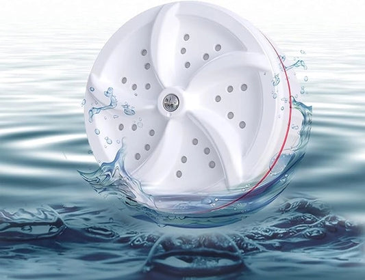 Portable ultrasonic washing machine accessory by 35252, compact 3-in-1 dishwasher with ultrasonic wave technology for home use.