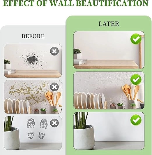 White wall repair roller paint from 34774, ideal for seamless wall touch-ups and small surface repairs.