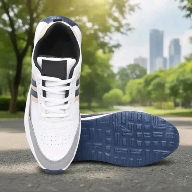 Anjrs men's casual sports shoes, comfortable running footwear for boys and men, with a sleek athletic design.