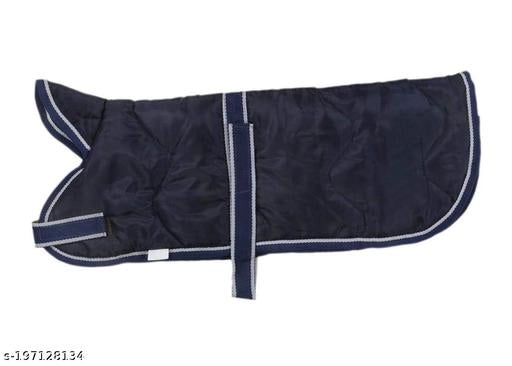 Colorful wool solid coat for dogs from 15929, designed for pet comfort and warmth, shown on a medium-sized dog.